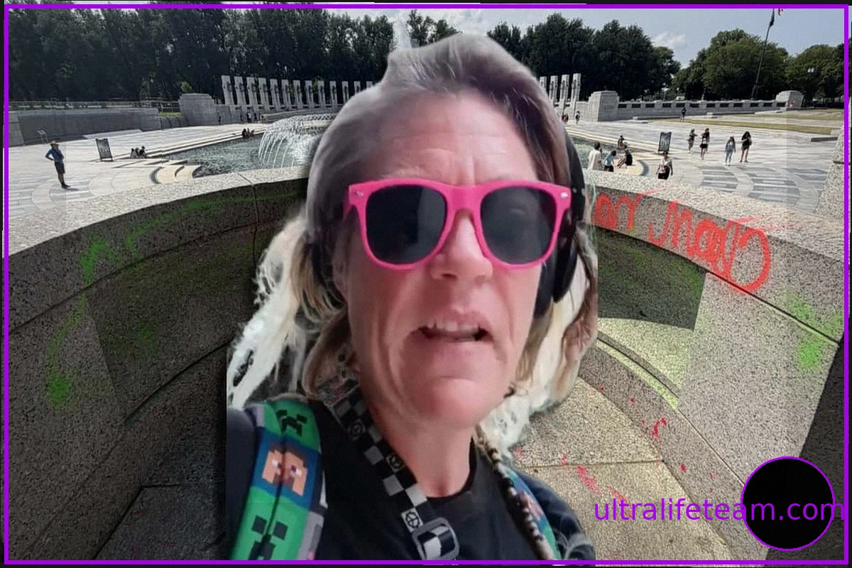 Mujer Transmite en Vivo Vandalizando el Memorial de la Segunda Guerra Mundial y Pide a los Espectadores que la Hagan Verse "Elegante"