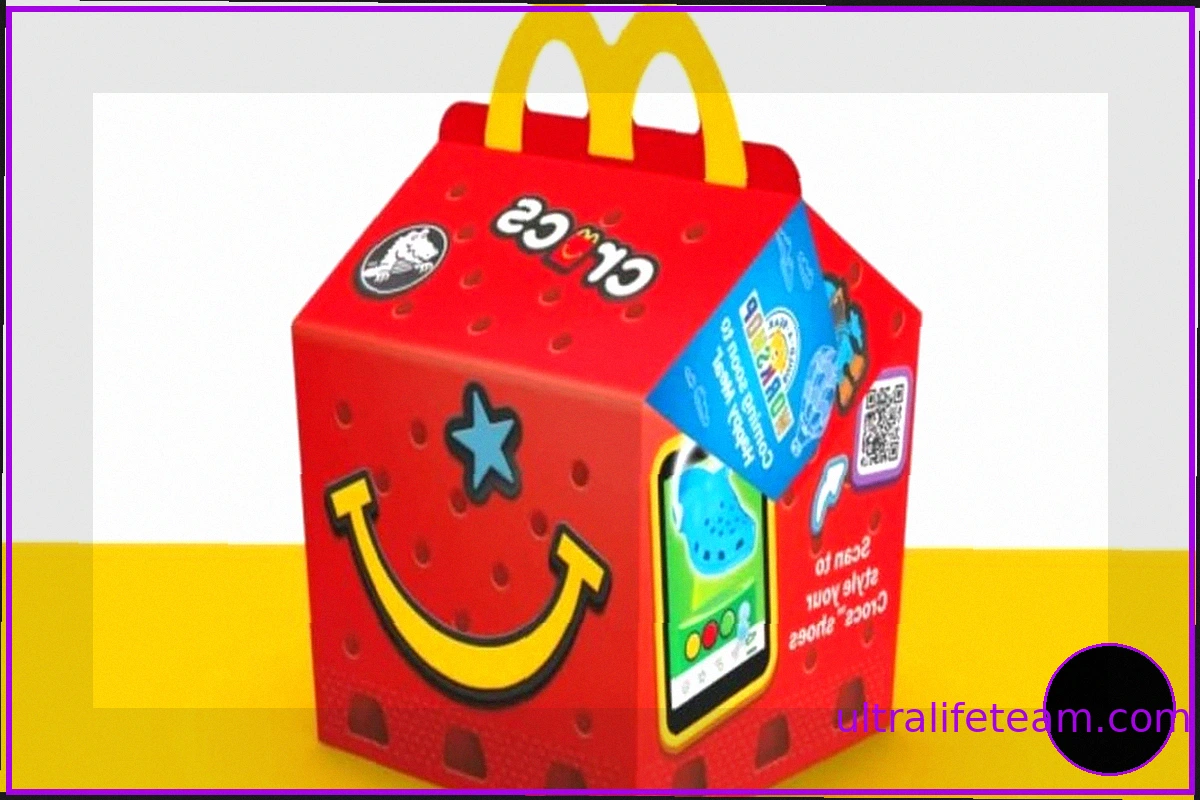 McDonald's Lanza Happy Meal de Crocs con 12 Mini Llaveros y Pequeñas Cajas de Zapatos