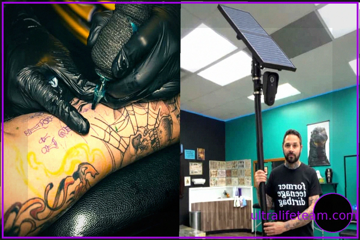 Tatuador ofrece tatuajes gratis por cámaras Flock