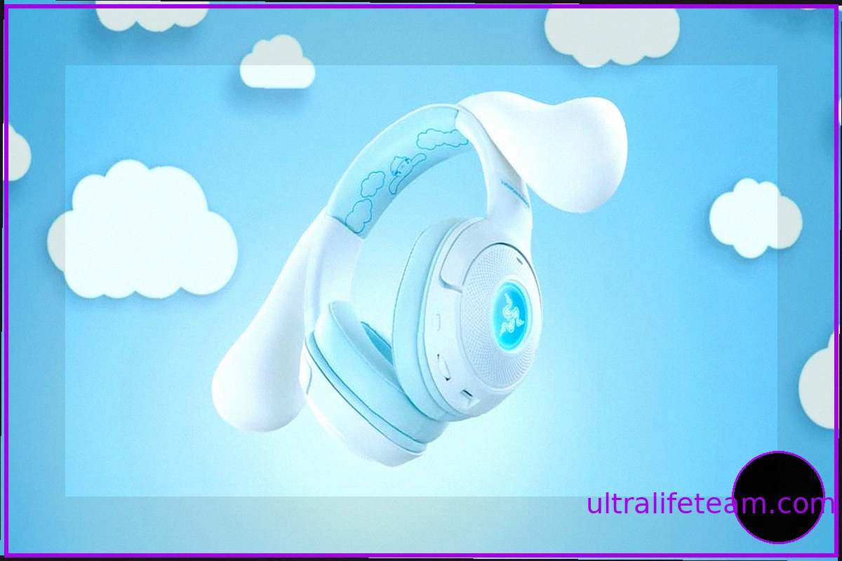 Nuevo Auricular Cinnamoroll de Razer con Orejas Caídas y Iluminación RGB