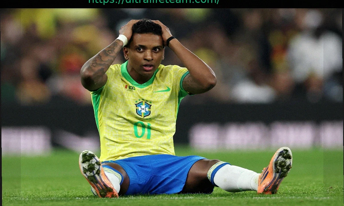 Rodrygo Dévasté : Une Grave Blessure Met Fin à Ses Rêves de Coupe du Monde 2026